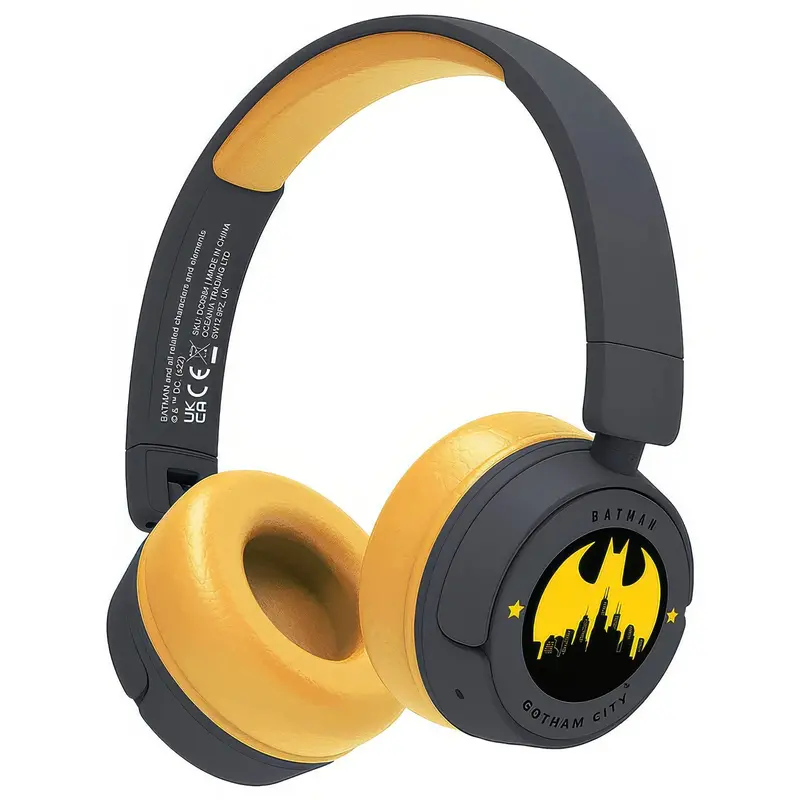 Dc Comics Batman Gotham City Wireless Headphones For Kids 1