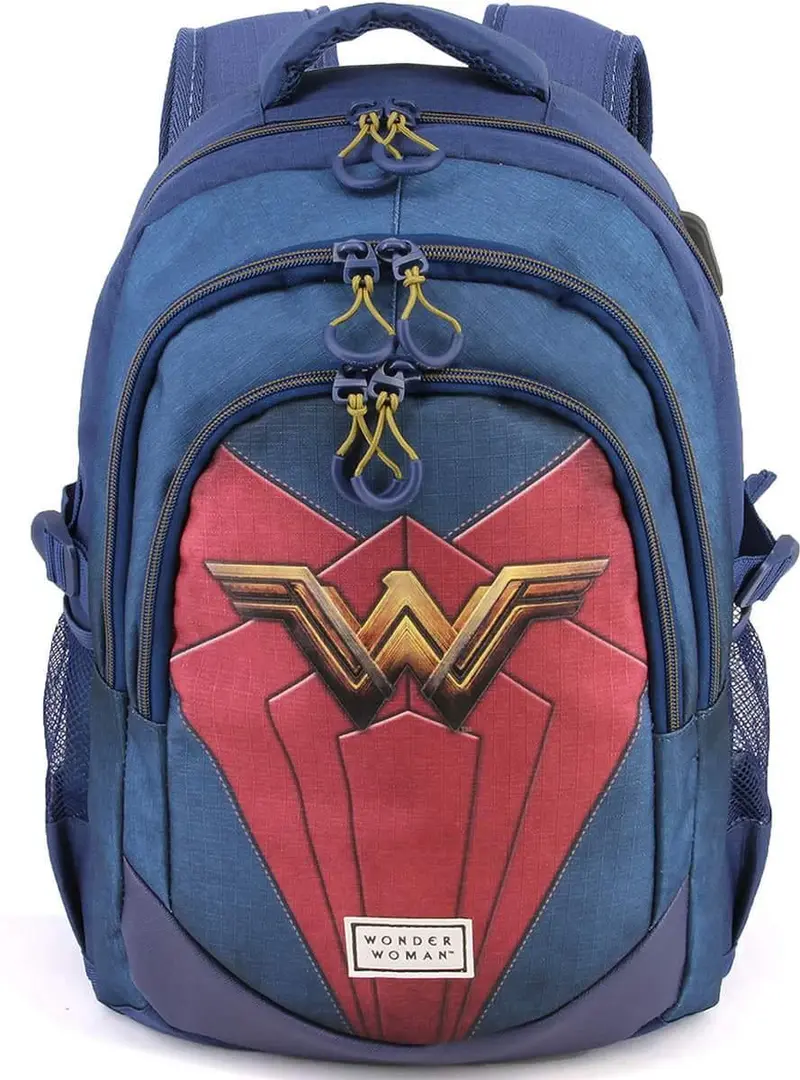 Dc Comics Wonder Woman Backpack – 44Cm With Built-In Usb Port 1