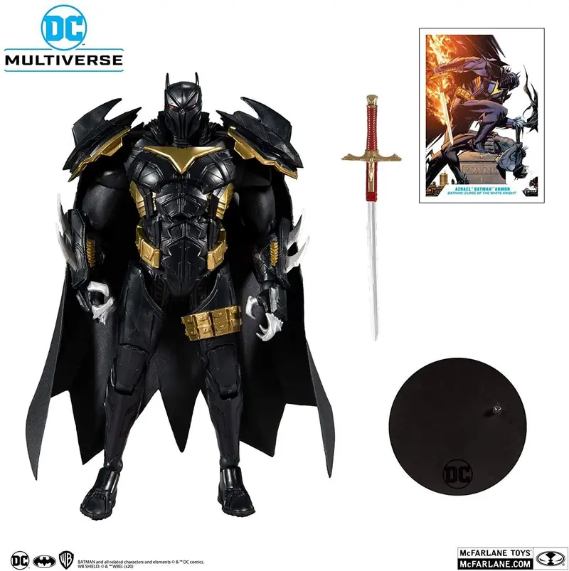 Dc Multiverse White Knight Azrael Action Figure – Wave 3 Release 1
