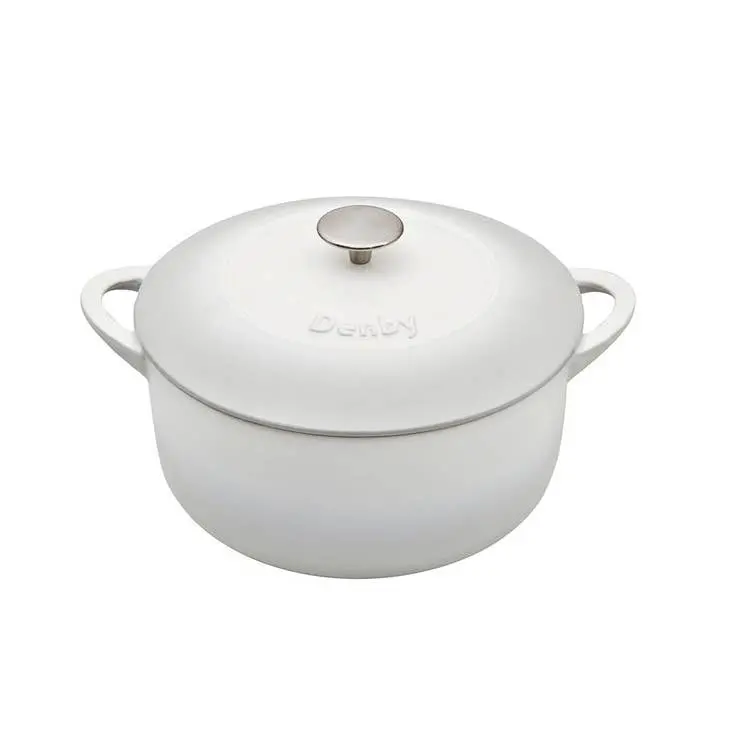 Denby Natural Canvas 5.2-Liter Round Casserole Dish 1