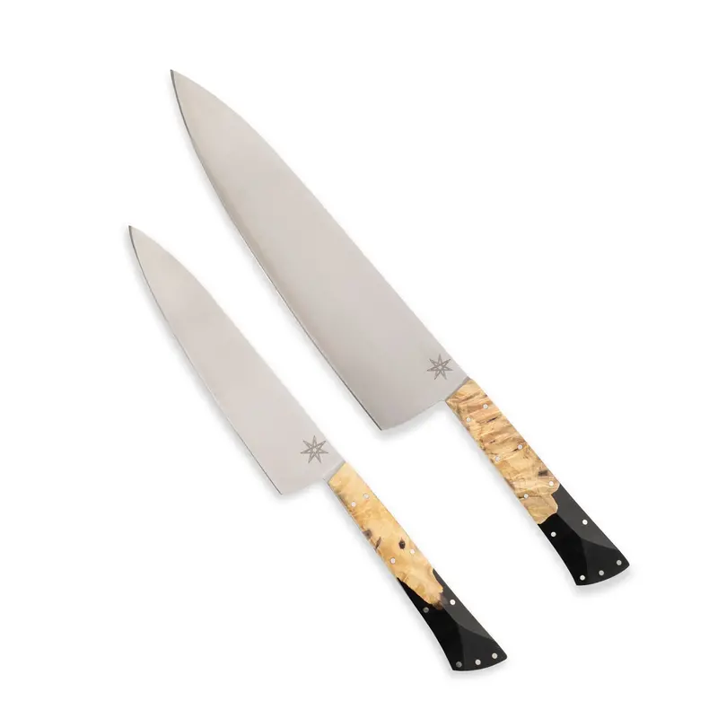 Desert Dawn Commis Knife Set – Streamlined 5-Piece Kitchen Collection 1