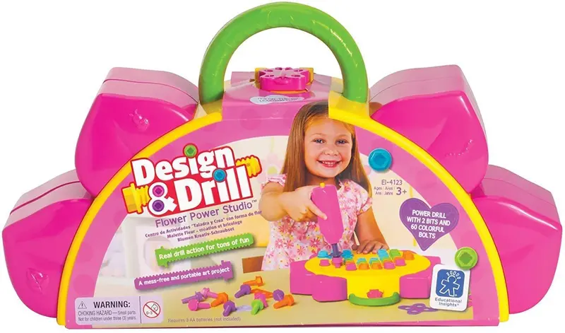 Design & Drill Flower Power Studio Creative Building & Decorating Kit 1