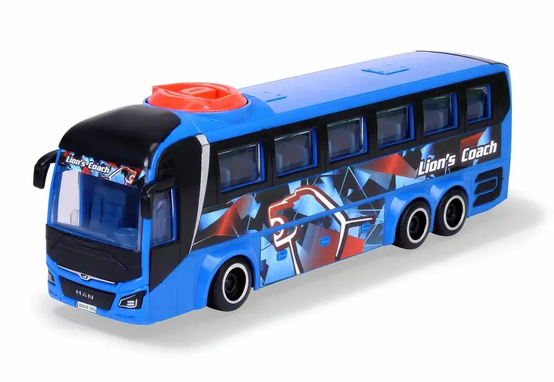 Dickie Toys Man Lion’S Blue Coach Bus – 27 Cm 1