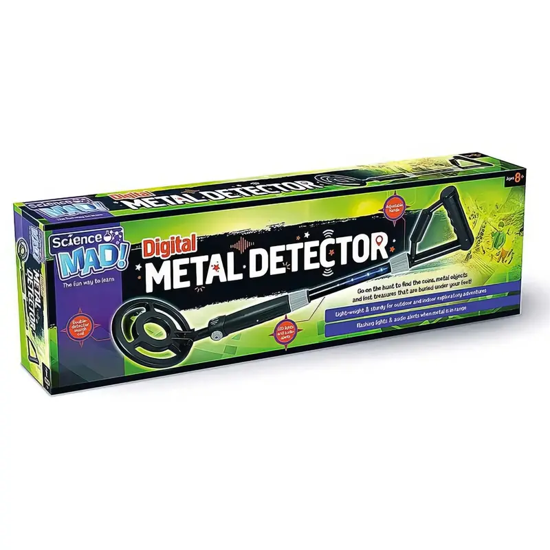 Digital Metal Detector Kit – Science Mad Treasure Hunting Tool 1