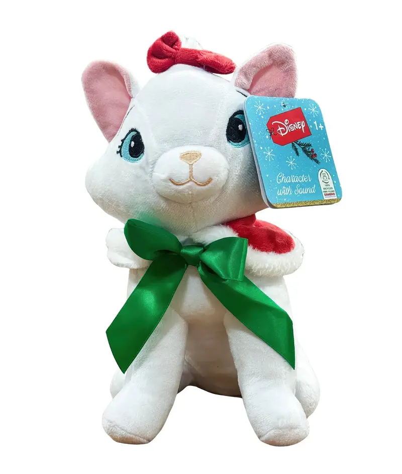 Disney Aristocats Marie White Kitten Plush – 23Cm Holiday Edition 1