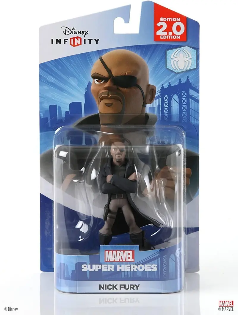 Disney Infinity 2.0 Nick Fury Figure – Marvel Super Heroes Collection 1