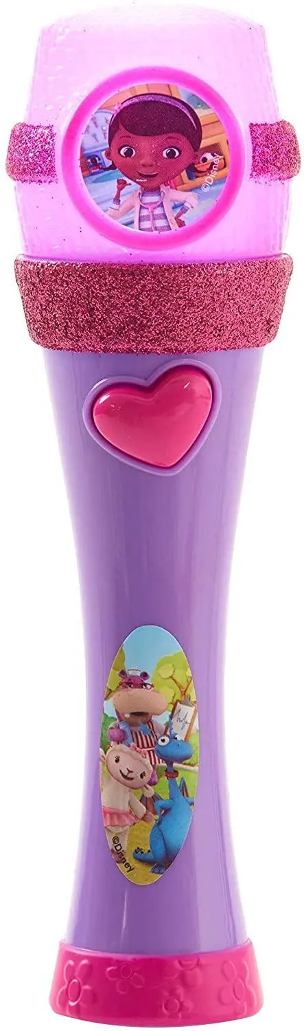 Disney Junior Doc Mcstuffins Light-Up Microphone – Musical Play Toy (Assorted Colors) 1