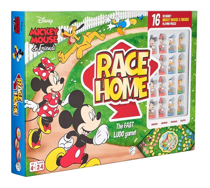 Disney Mickey And Friends Race Home Family Board Game 1