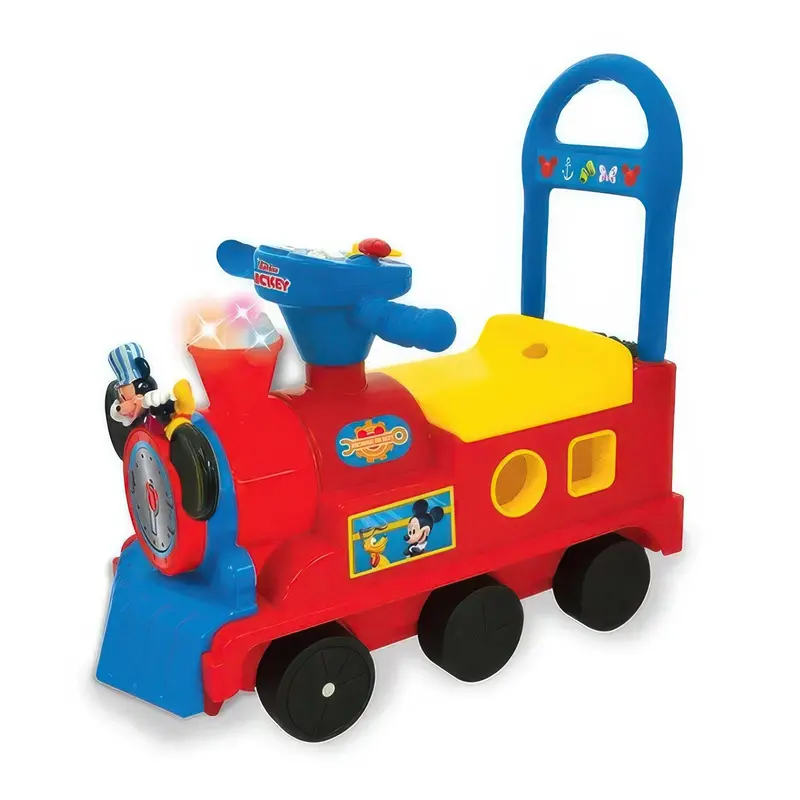Disney My First Steps Mickey Mouse Train Ride-On For Toddlers 1