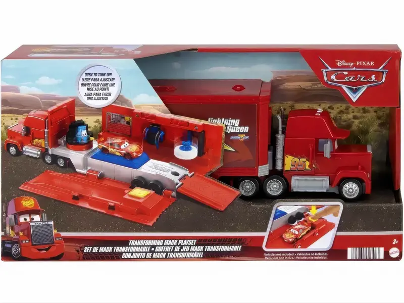 Disney Pixar Cars Mack Playset – Transforming Vehicle Toy 1