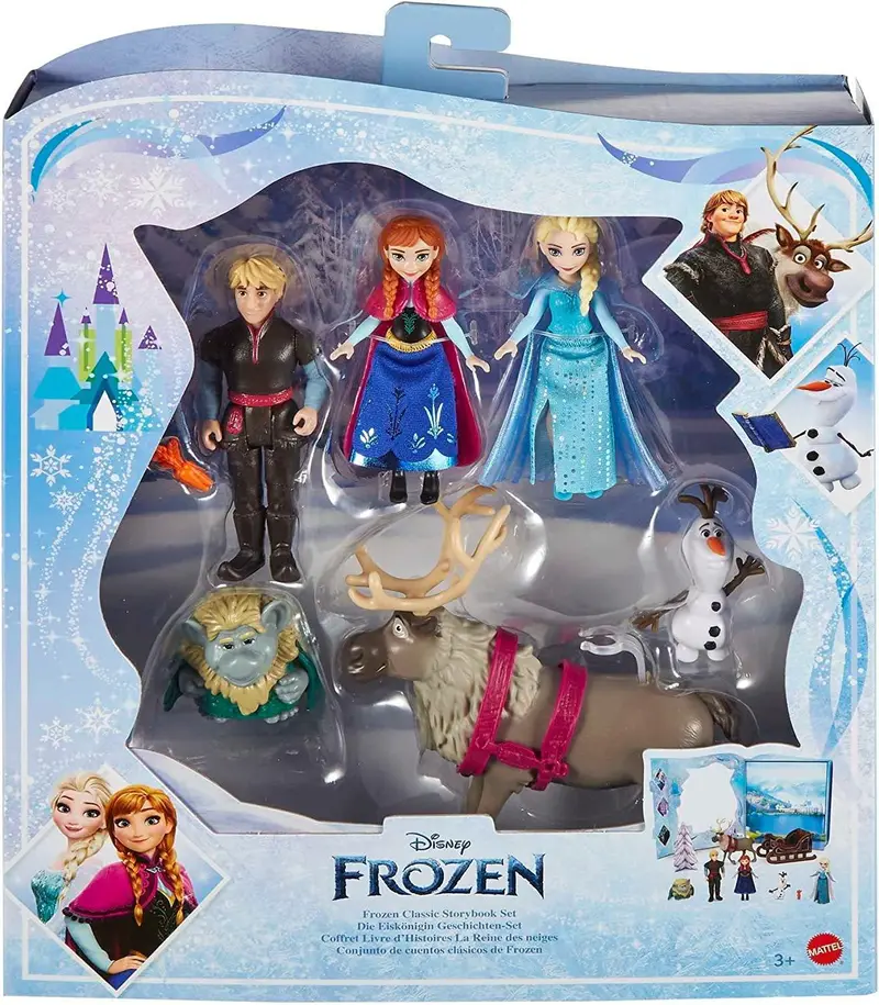Disney Princess Frozen Mini Dolls & Storybook Set 1