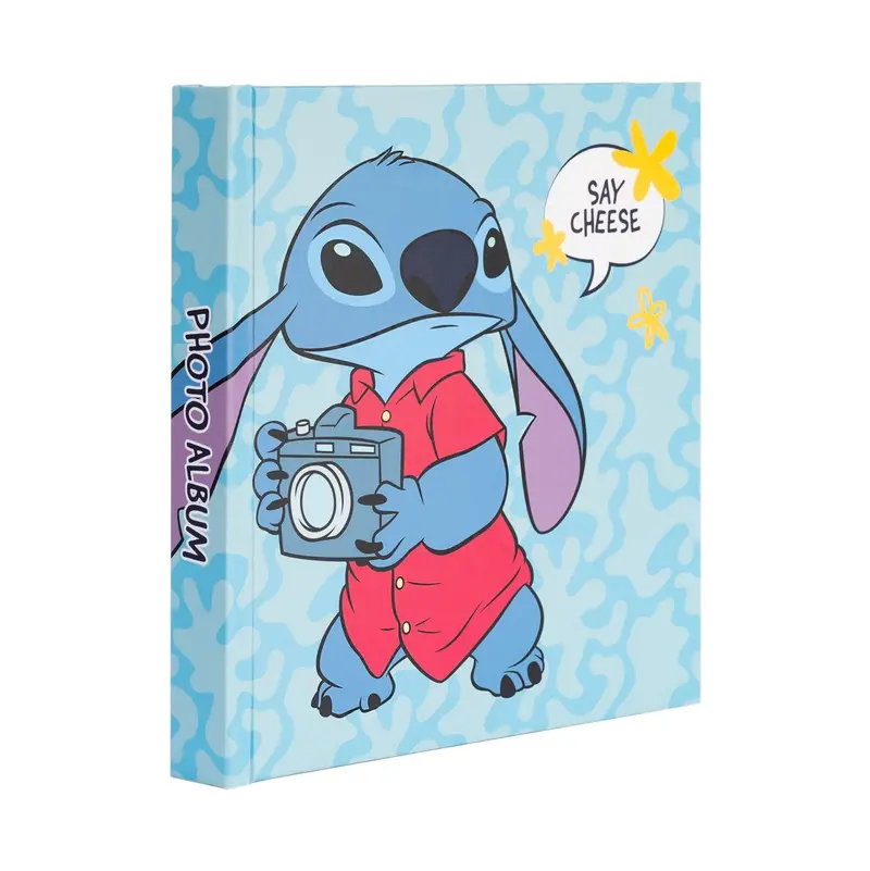 Disney Stitch Tropical Mini Photo Album – 16×16 Cm, 24 Self-Adhesive Pages 1