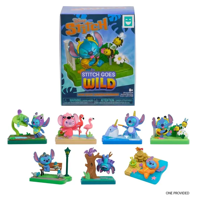 Disney Stitch Wild Adventure Figure Collection – Mystery Surprise Toys 1