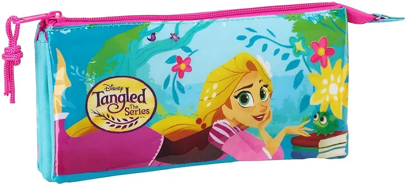 Disney Tangled Double Compartment Pencil Case 1