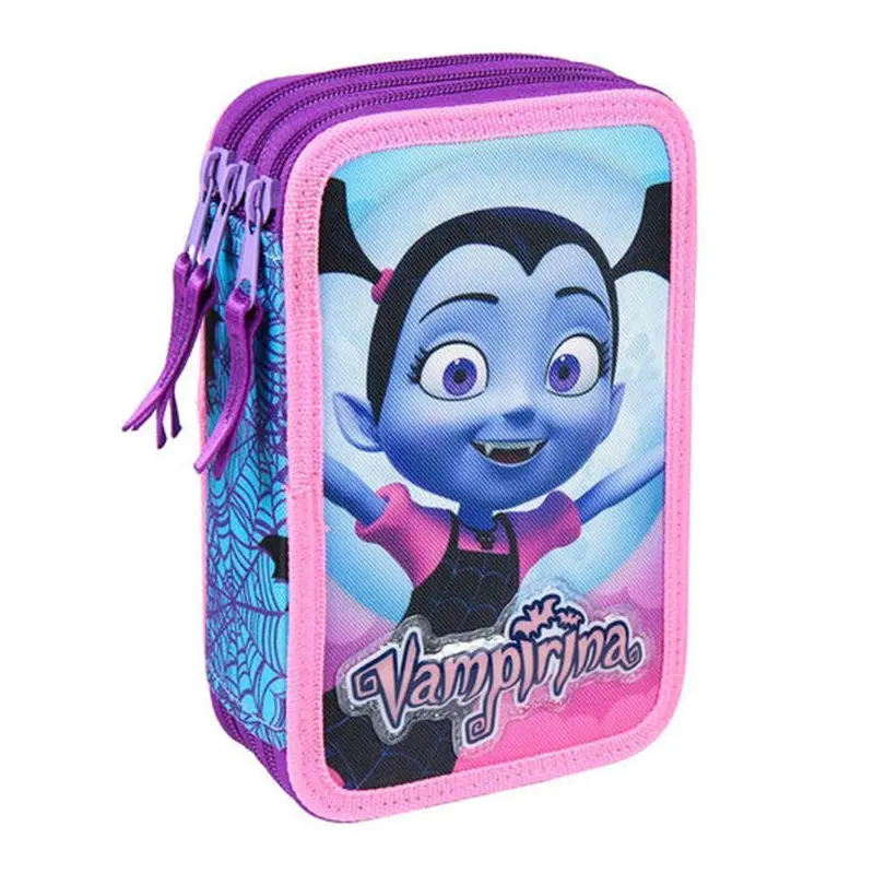 Disney Vampirina Stationery Set – Triple Pencil Case By Giotto 1