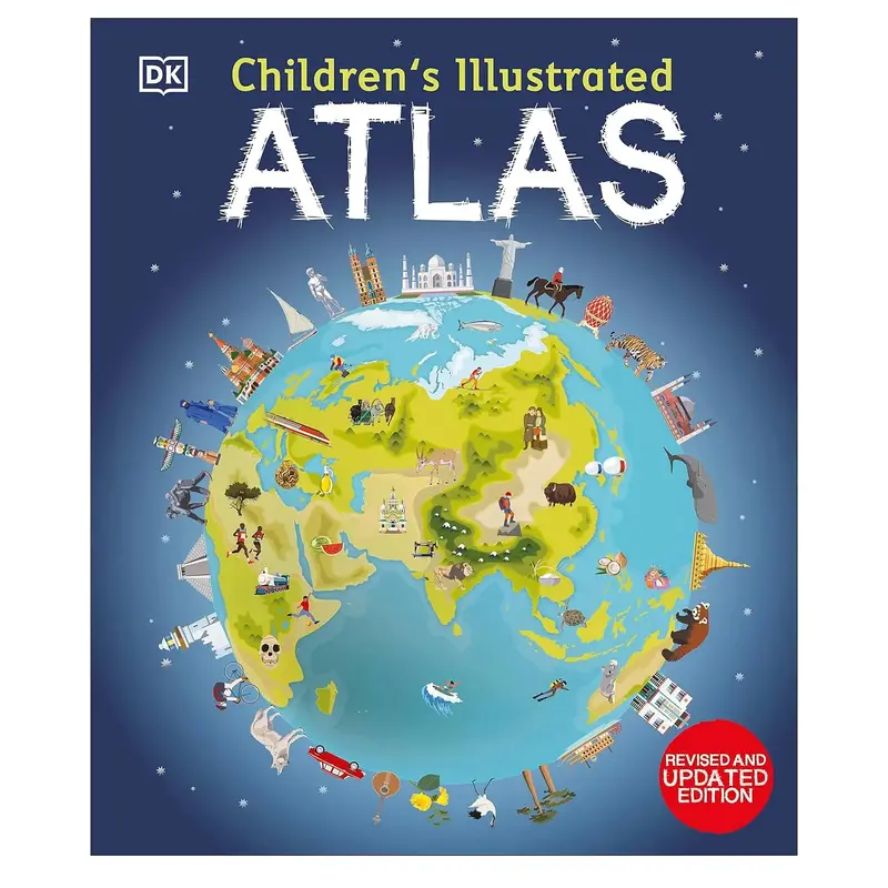 Dk Children'S Illustrated Atlas: Geography Reference For Ages 7–9 1