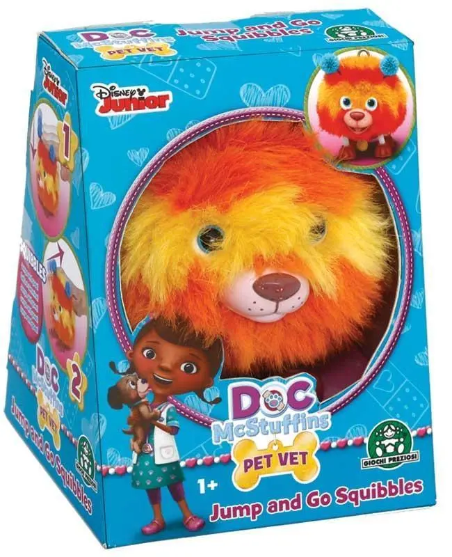 Doc Mcstuffins Pet Vet Squibbles – Jump-And-Go Interactive Pet Toy 1