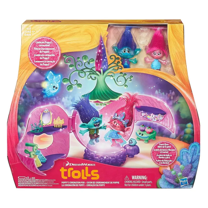 Dreamworks Trolls Poppy’S Coronation Pod Playset 1