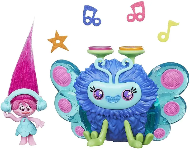 Dreamworks Trolls Poppy’S Wooferbug Beats – Sound-Activated Bug Toy 1