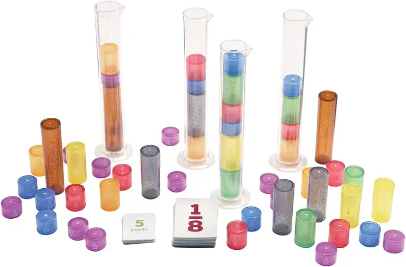 Educational Insights Fraction Formula: Hands-On Math Learning Game 1
