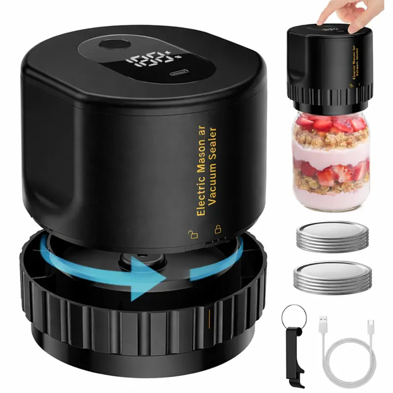 Electric Jar Sealer Vacuum Kit – Automatic Food Preservation System 1
