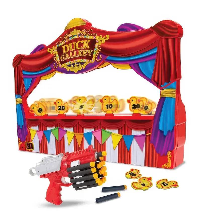 Electronic Duck Shooting Gallery Game – Infrared Sensors And Animated Targets 1