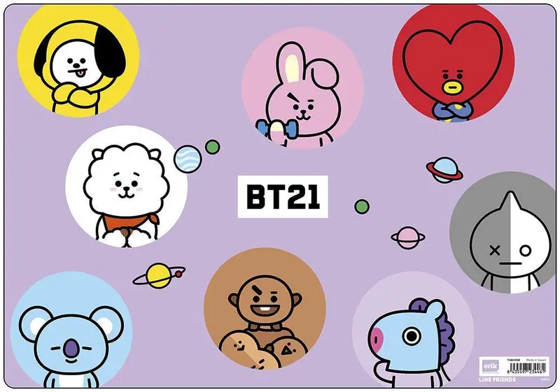 Erik Grupo Bt21 Multi-Function Desktop Mat – Dual-Sided Mouse Pad & Writing Surface 1