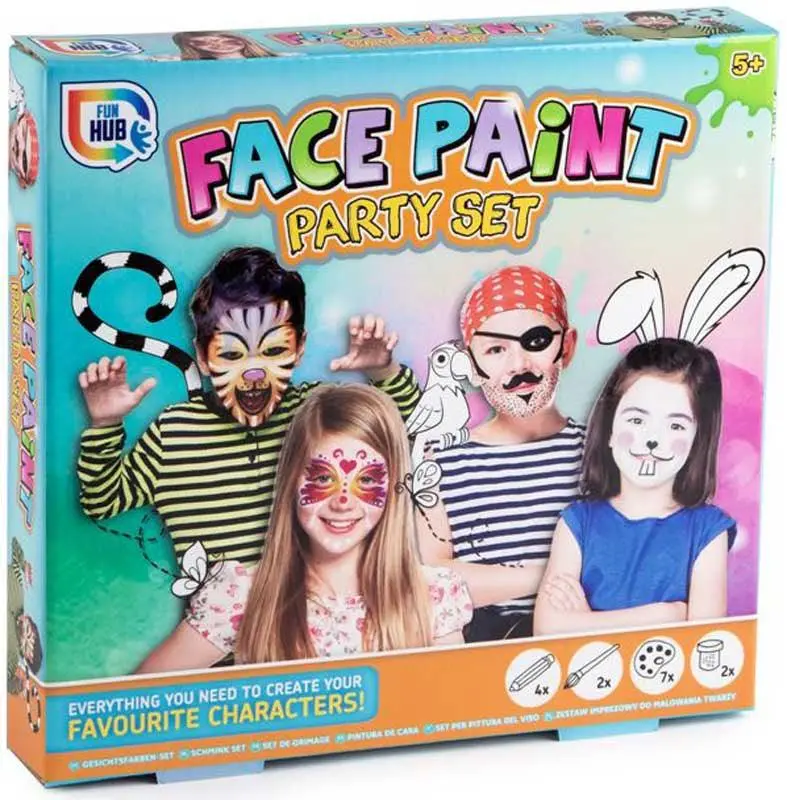 Face Painting Party Kit – Washable, Non-Toxic Supplies For Kids’ Events 1