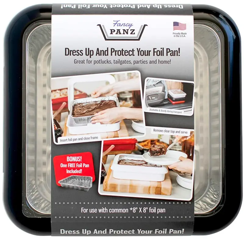 Fancy Panz Square Ceramic Serving Tray – Matte Black 1