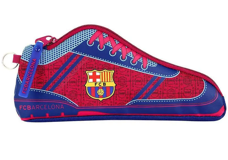 Fc Barcelona Official Licensed Shoe-Shaped Pencil Case 1