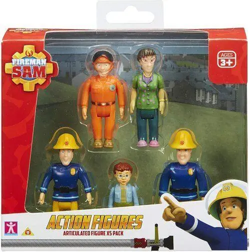 Fireman Sam 5-Piece Action Figure Set – Model No. 05648 1