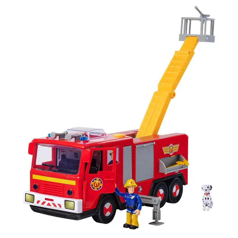 Fireman Sam Jupiter Pro Fire Engine – 31Cm Motorized Emergency Vehicle 1