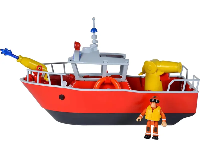 Fireman Sam Titan Fireboat Playset – 32 Cm With Poseable Sam Action Figure 1