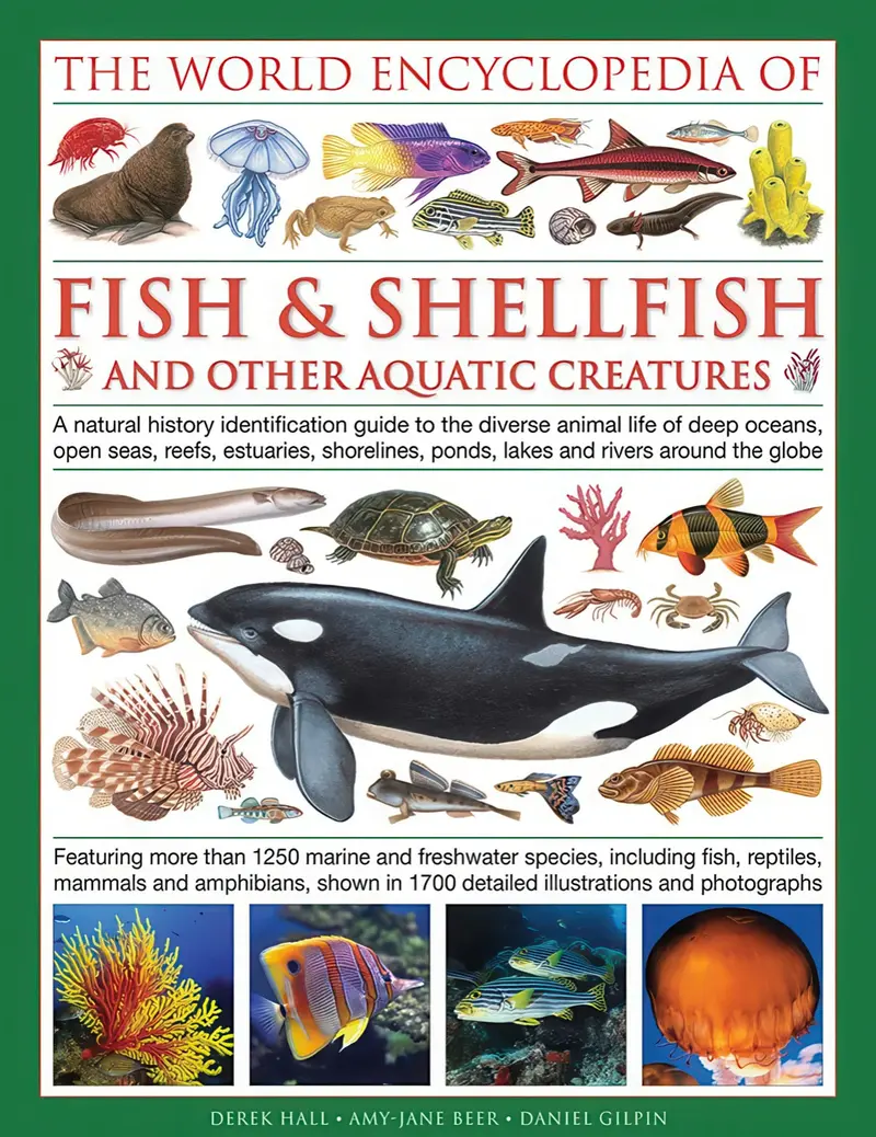 Fish & Shellfish Encyclopedia – Comprehensive Illustrated Hardback Guide 1