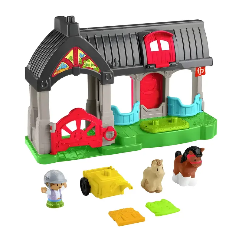 Fisher-Price Little People Stable & Animal Care Playset 1