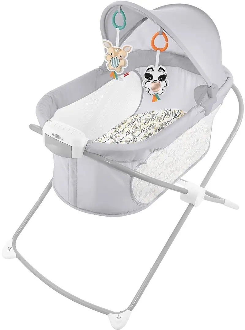 Fisher-Price Soothing View Projection Bassinet For Newborns 1