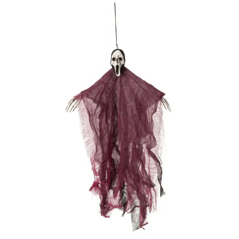 Floating Ghost Hanging Ornament – 60 Cm Halloween Decor For Kids 1