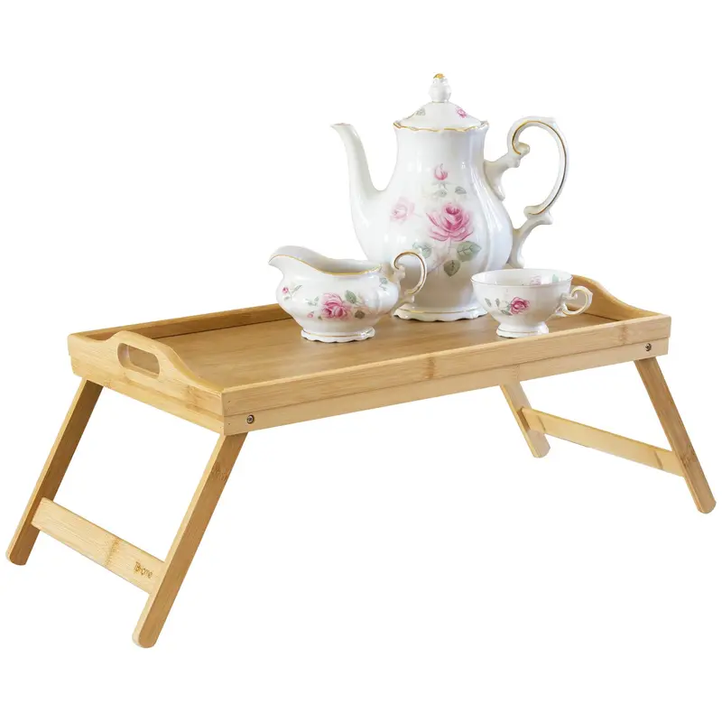 Foldable Breakfast Serving Tray By Tb Home®, 19.625" X 11.875" 1