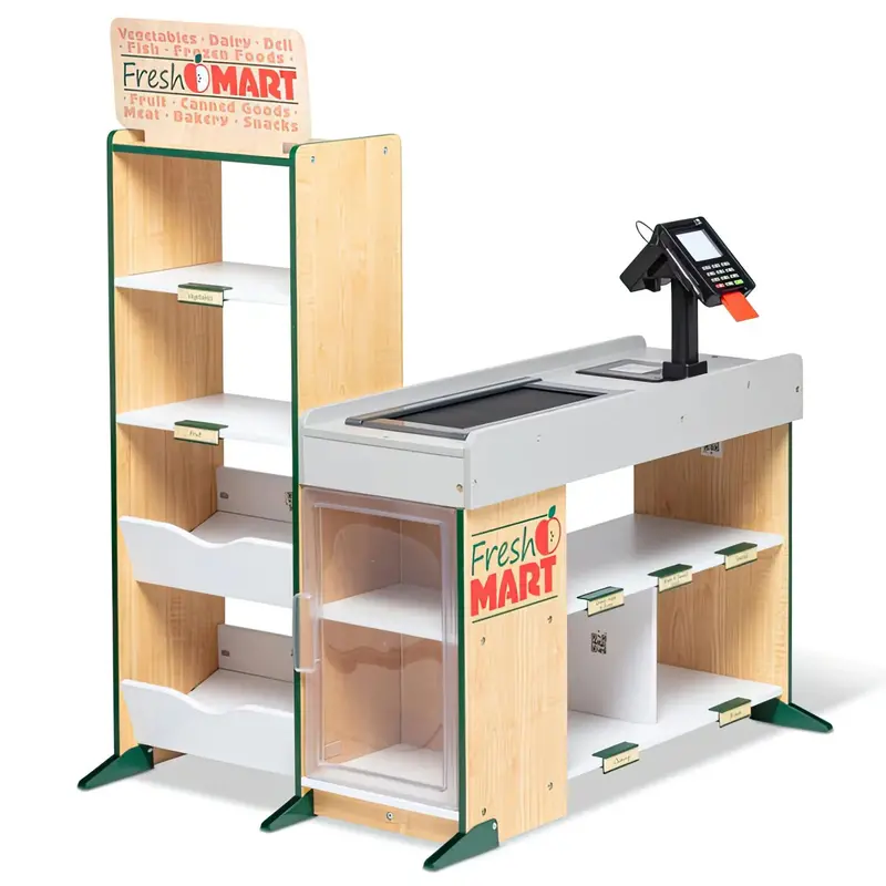 Fresh Mart Grocery Store Pretend Play Set By Melissa & Doug 1