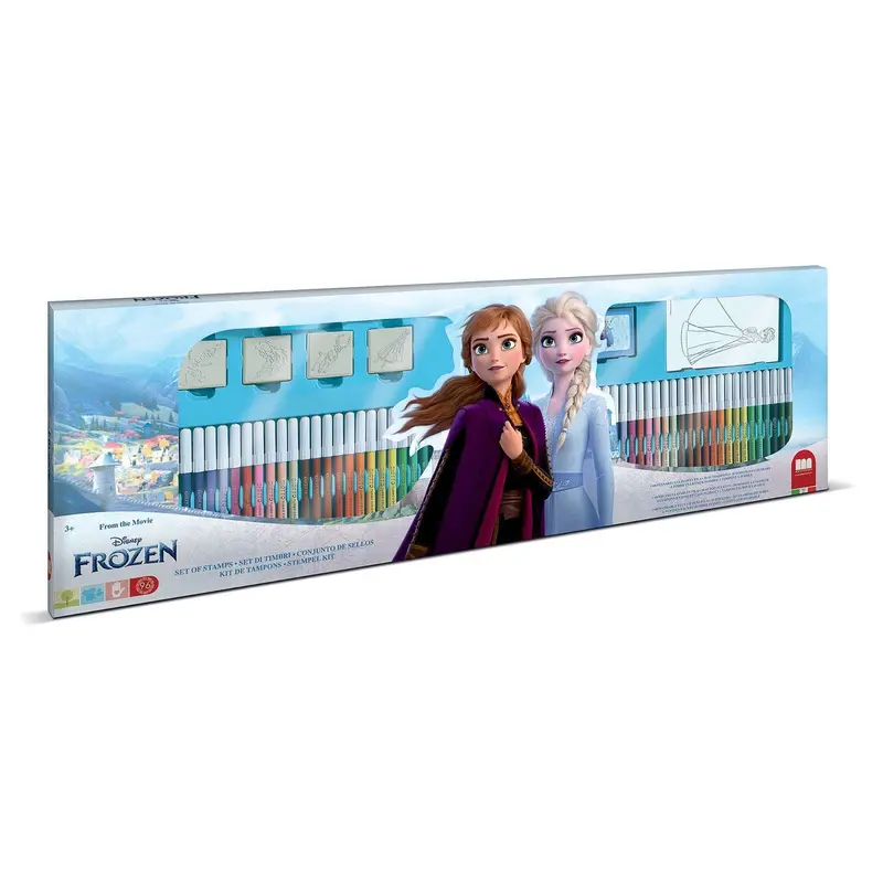 Frozen-Themed 60-Marker Art Collection 1