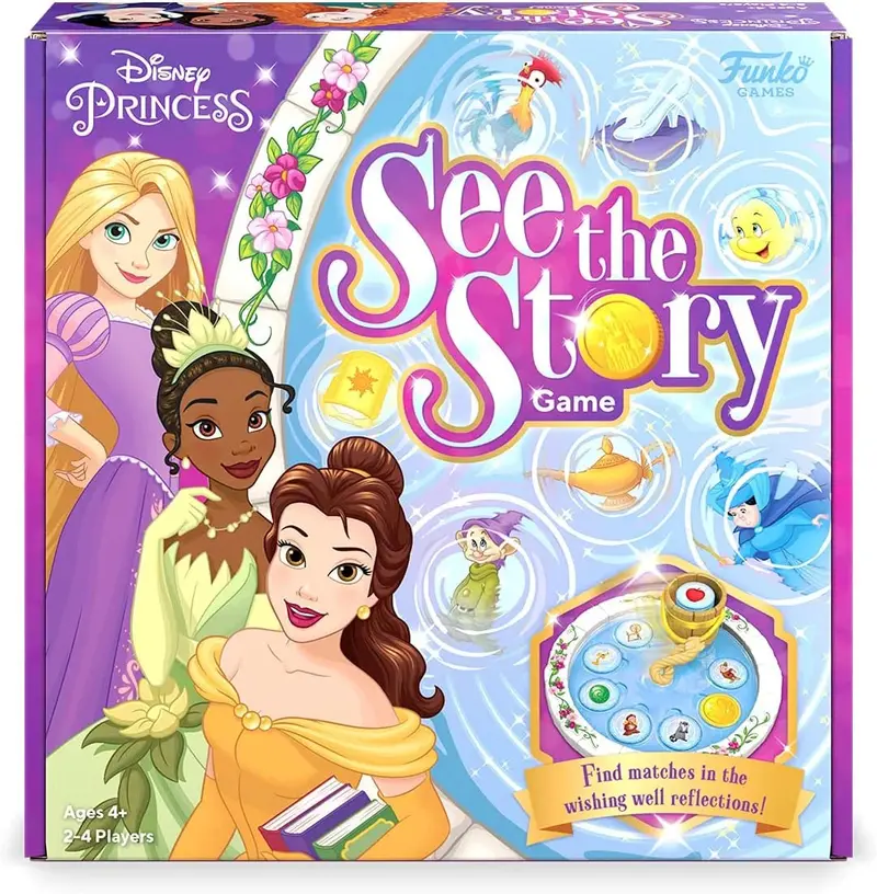 Funko Storytime Game – Disney Princess See The Story Board Game 1