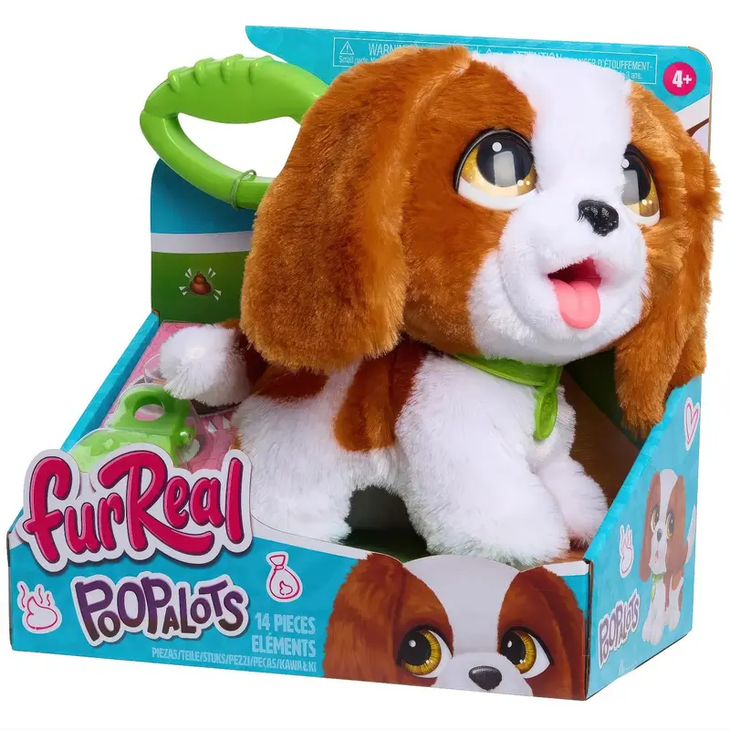 Furreal Poop-A-Lots Spaniel – Playful Cavalier King Charles Interactive Toy 1