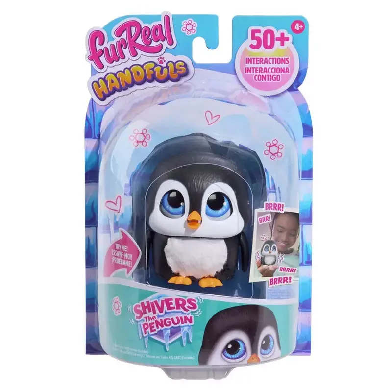 Furreal Shivers The Penguin – Handheld Interactive Plush With Chill Effects 1