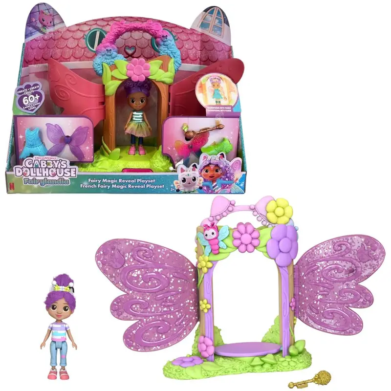Gabby'S Dollhouse Fairylandia Magic Reveal Surprise Playset 1