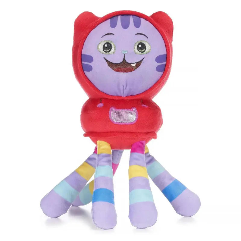 Gabby’S Dollhouse Posh Paws Dj Catnip Cat Plush – 25Cm Soft Toy 1