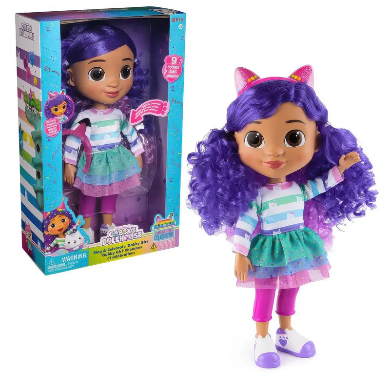Gabby’S Dollhouse Talking Gabby Doll – Interactive Sound Feature 1