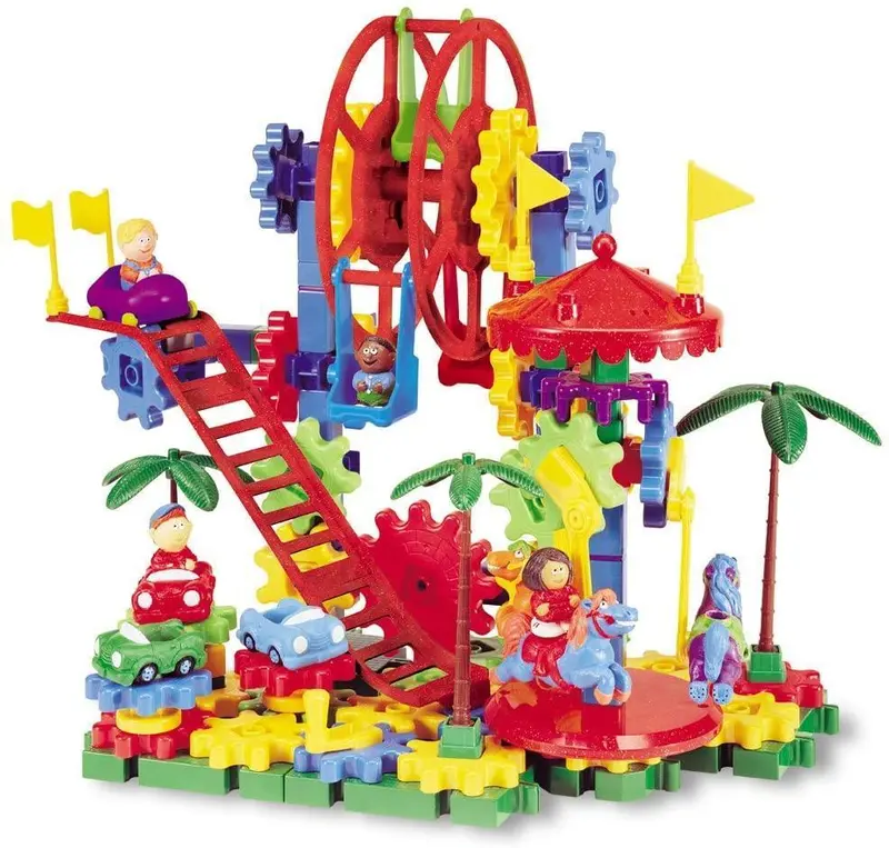 Gears! Dizzy Fun Land Motorized Gear Construction Set 1
