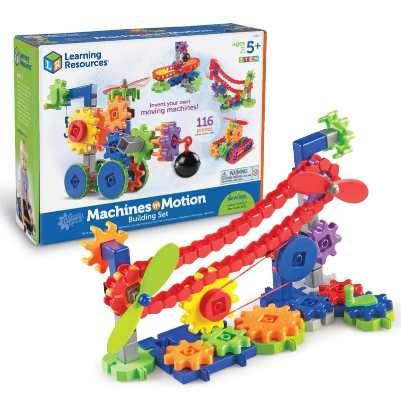 Gears! Machines In Motion – Kinetic Learning Set For Simple Machines 1