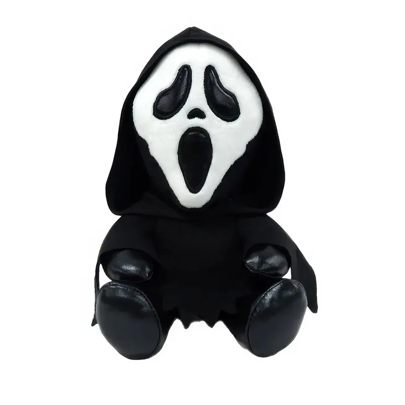 Ghostface Scream Plush Toy – 20 Cm Movie-Inspired Figure 1