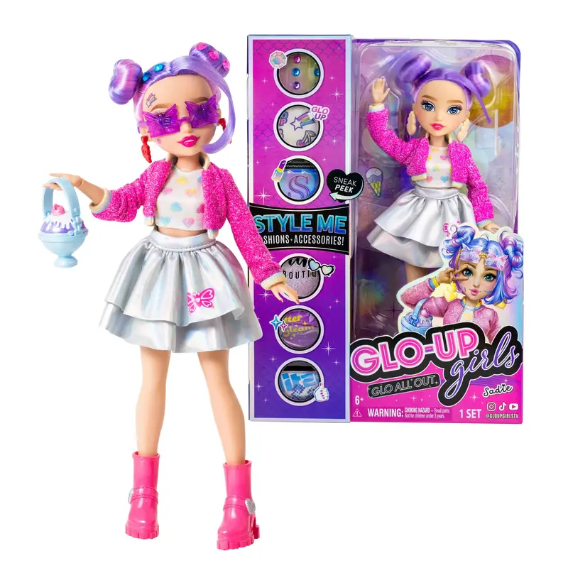 Glo-Up Girls Sadie – Blonde Fashion Doll 1
